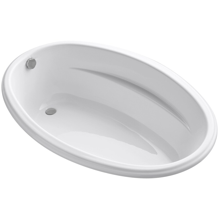 Oval Drop In Bathtub 60 Best 2017 Kohler Proflex Acrylic Oval Drop In Bathtub With Reversible