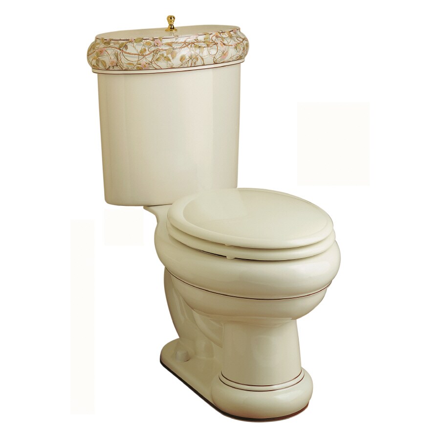 KOHLER Biscuit Rough-In Elongated Toilet in the Toilets department at ...