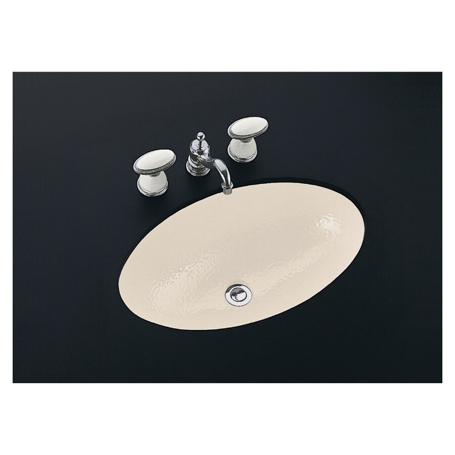 KOHLER Vintage Innocent Blush Bath Sink in the Bathroom Sinks