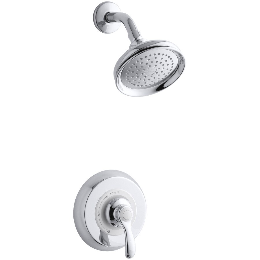 KOHLER T12014-4-CP Fairfax Polished chrome 1-handle