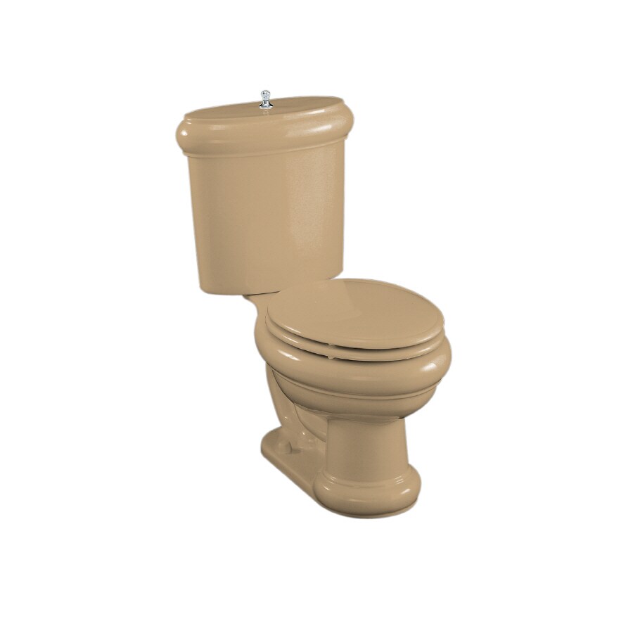 KOHLER Revival Mexican Sand Elongated Toilet at