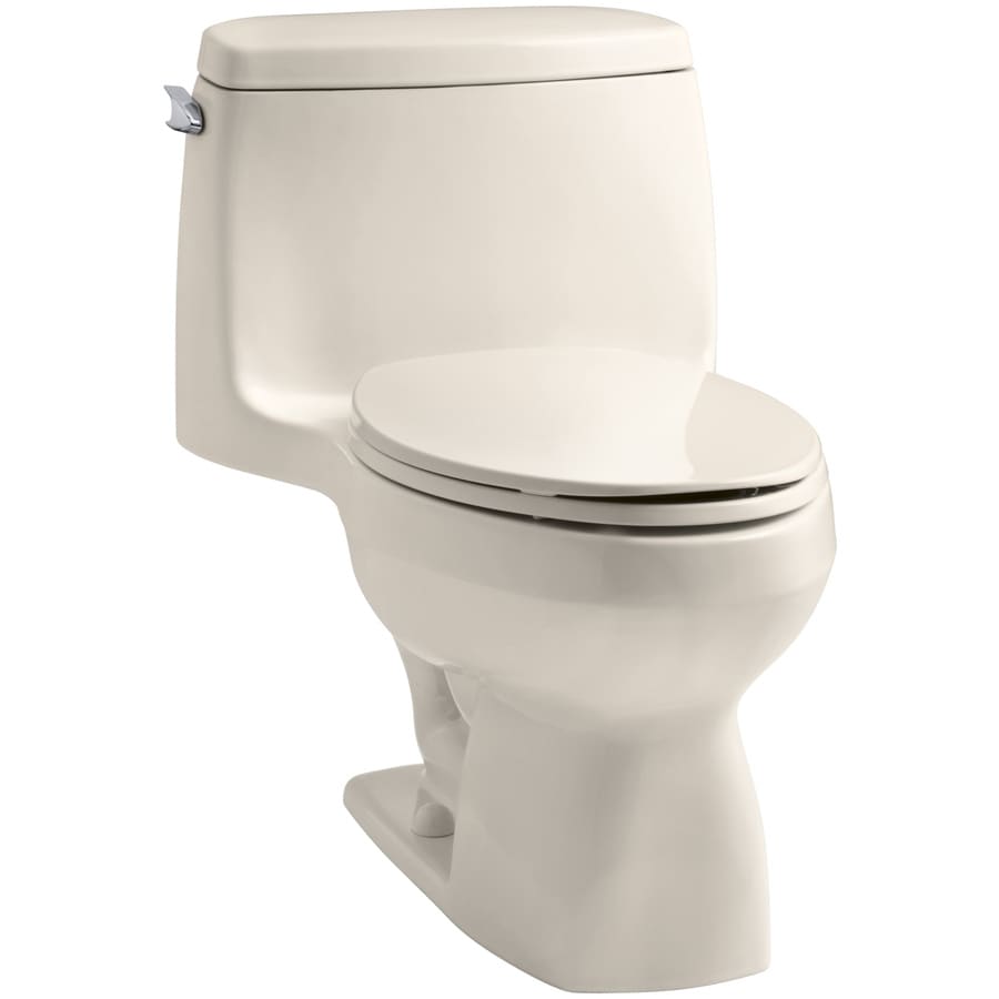 KOHLER Santa Rosa Innocent Blush Elongated 1-Piece Toilet at Lowes.com