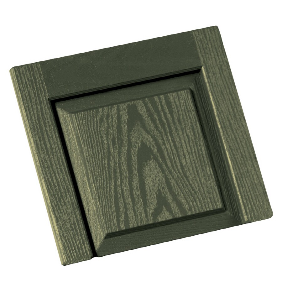 Vantage 6114013282 2-Pack Colonial Green Exterior Shutters