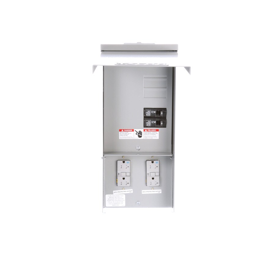 Siemens GFCI Receptacles Overhead or Underground Temporary Power Panel