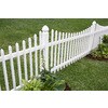 Freedom (Common: 4-ft x 8-ft; Actual: 3.5-ft x 7.68-ft) White Vinyl ...