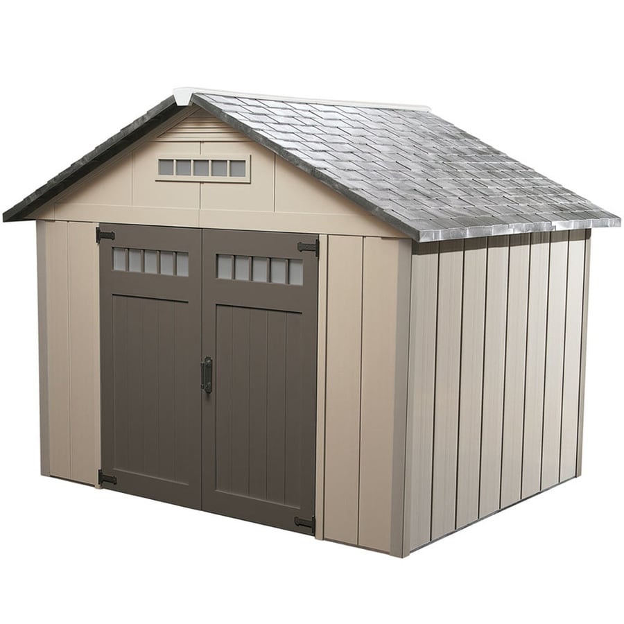 Homestyles 10' x 10' x 8.8' Vinyl Storage Shed at