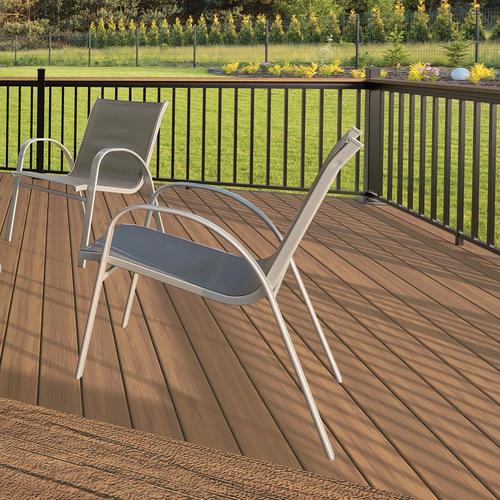 Freedom VersaRail 6-ft x 2.25-in x 36-in Black Aluminum Deck Rail Kit ...