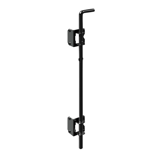 Freedom Heavy Duty 24in Black Gate Drop Rod in the Gate Hardware