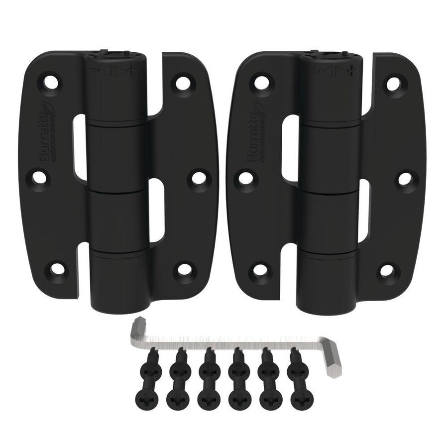 BOERBOEL 2Pack 51/2in Black Gate Hinge at