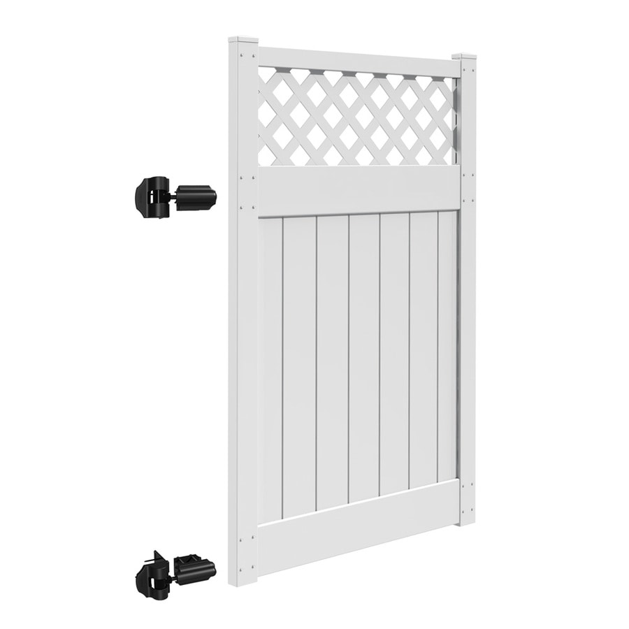 Freedom Bradford White Vinyl Gate Kit at Lowes.com