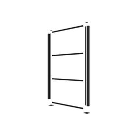 Outdoor Privacy Screens At Lowes Freedom Allure Decorative Screen Frame Kit 47 625 In W X 23 75 H Matte