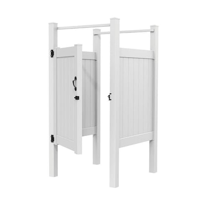 Freedom Enclosure White Outdoor Shower At Lowes Com