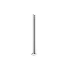 Barrette Outdoor Living 42 in. White Corner Surface Mount Post