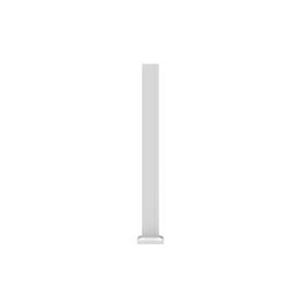 Barrette Outdoor Living 42 in. White End Surface Mount Post