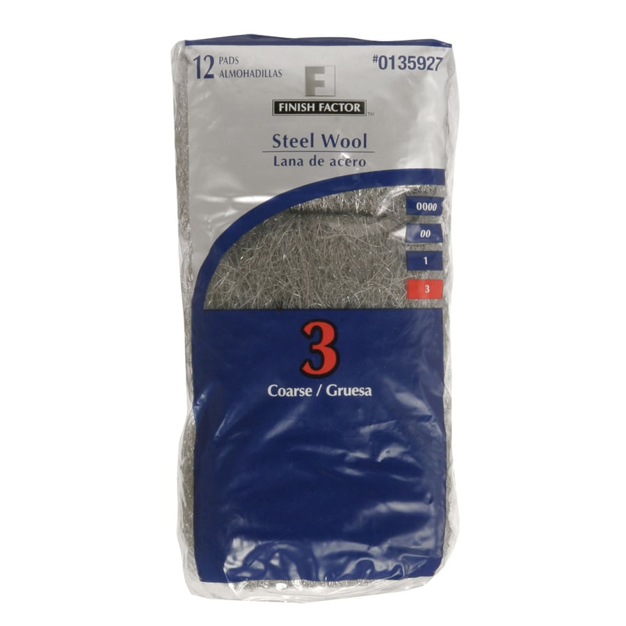 Finish Factor 12Pack Coarse Steel Wool at
