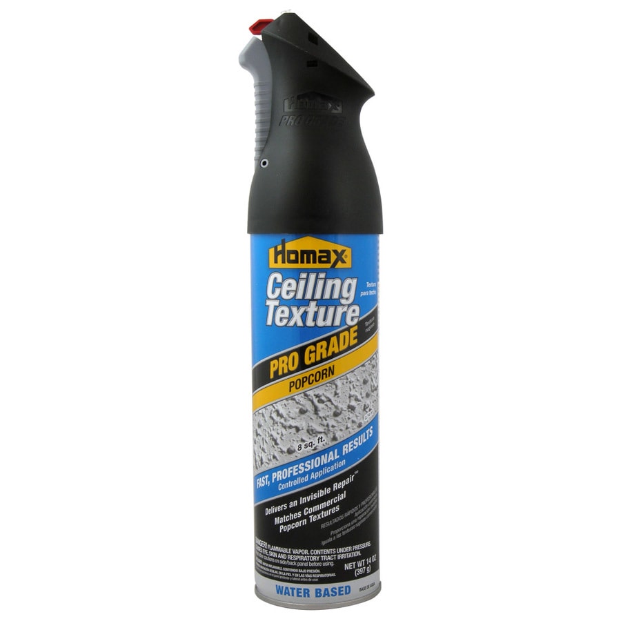 Homax Pro Grade 14 Oz White Popcorn Ceiling Texture In The Wall 14 Oz White Popcorn Ceiling Texture