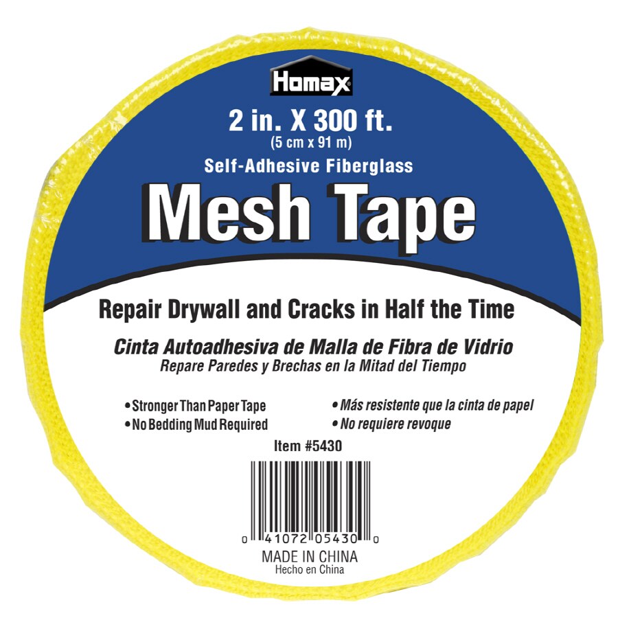 ++NEW+++ Self-Adhesive Fiberglass Mesh Tape Homax 2 in x 65 ft 