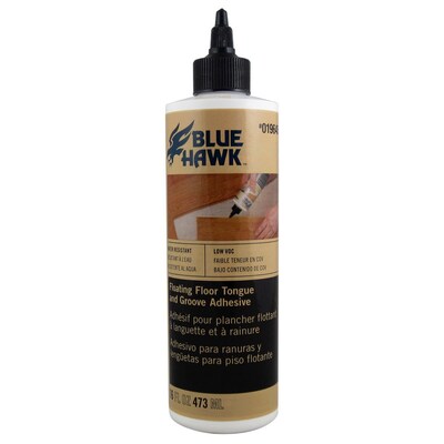 Blue Hawk Wood And Laminate Flooring Glue 16 Oz At Lowes Com
