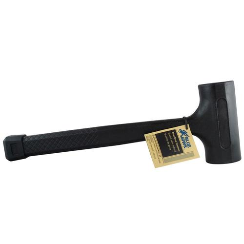 Blue Hawk Smooth Face Rubber Head Rubber Dead Blow Hammer in the