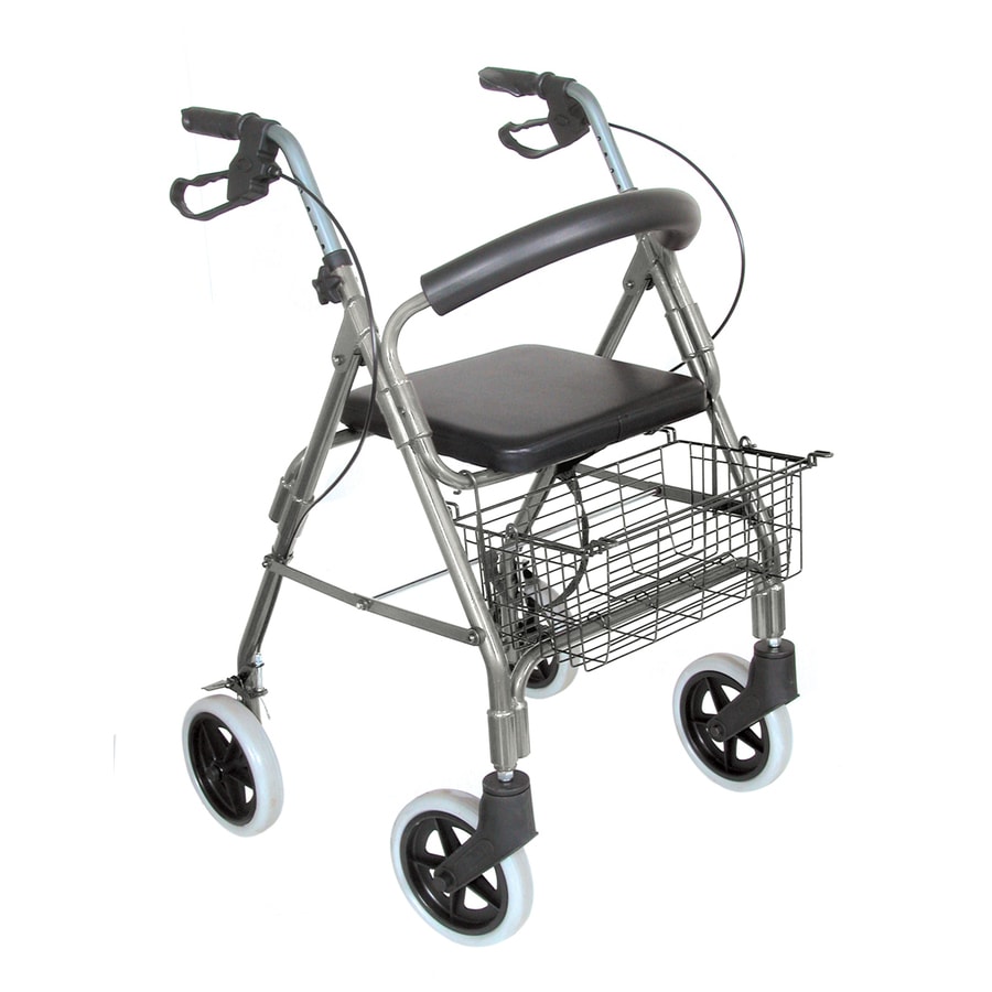 DMI 501-1028-4100 Titanium Fold-Up/Easy Storage Rollator