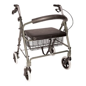 UPC 041298001676 product image for DMI Titanium Fold-Up/Easy Storage Rollator | upcitemdb.com