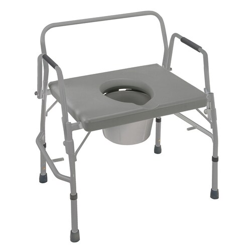 DMI 23-in 7-Quart Adjustable Bedside Commode in the Bedside Commodes ...