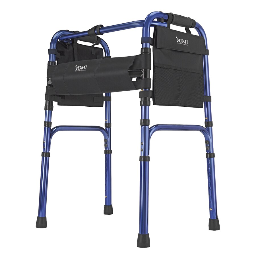 DMI 500-1018-2100 Blue Fold-Up/Easy Storage Walker