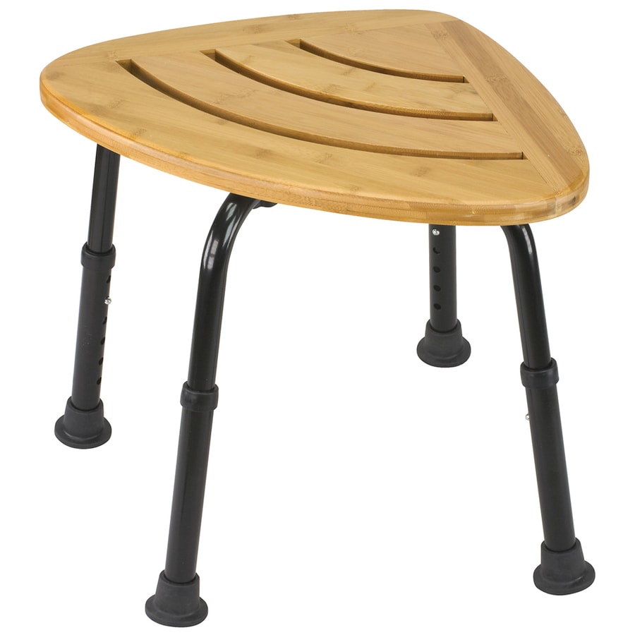 DMI Bamboo Freestanding Shower Seat at Lowes.com