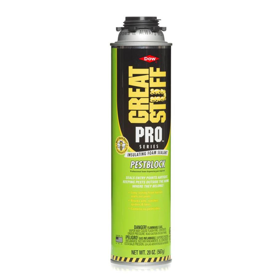 Shop Dow GREAT STUFF PRO Pestblock Insulating Foam Sealant Spray Foam ...