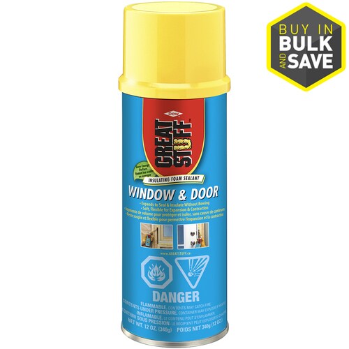 Dow Great Stuff Window And Door 12 Oz Spray Foam Insulation At