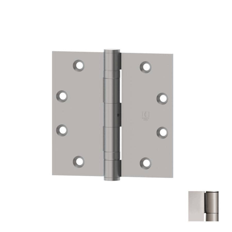 Hager 4in Chrome Mortise Door Hinge at
