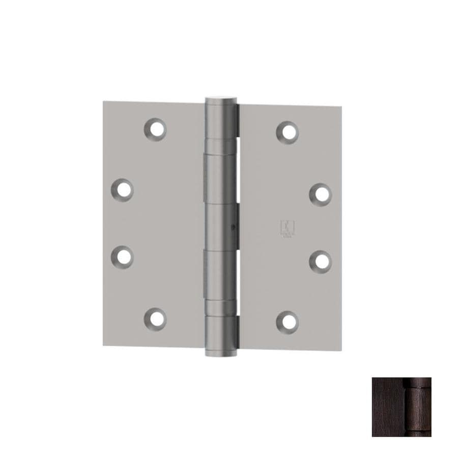 Hager 4-1/2-in Oil-Rubbed Bronze Mortise Door Hinge