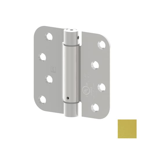 Hager 4 In Satin Brass 5 8 In Radius Mortise Door Hinge At Lowes Com