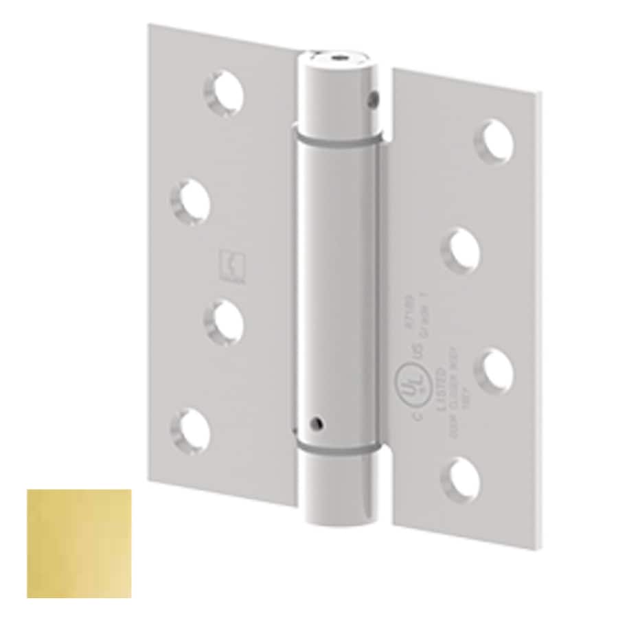 Hager 31/2in Polished Brass Mortise Door Hinge in the Door Hinges