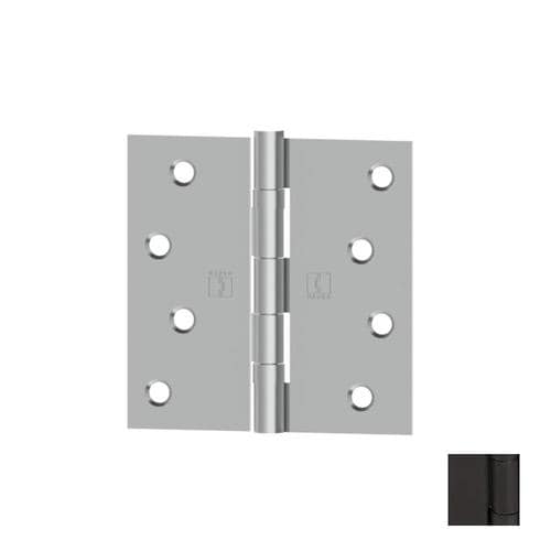 Pack of 9 4 Inch Oil-Rubbed Bronze Door Hinges with 5//8 Radius Corners Hager