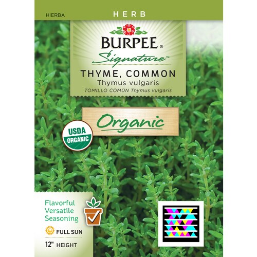 Burpee Herb Organic Herb Seed Packet at