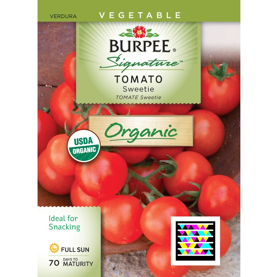 Burpee Tomato Organic Vegetable Seed Packet At