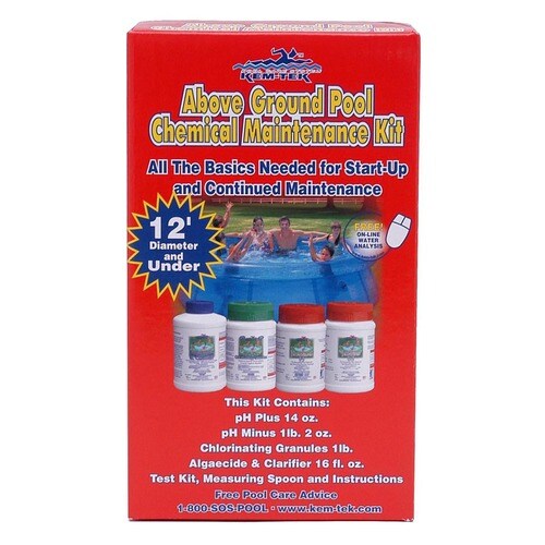 KemTek CompleteKit Pool Balancer in the Pool Balancers department at