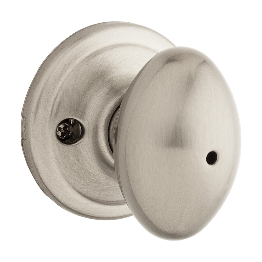 Kwikset Signature Laurel Satin Nickel Privacy Door Knob Single