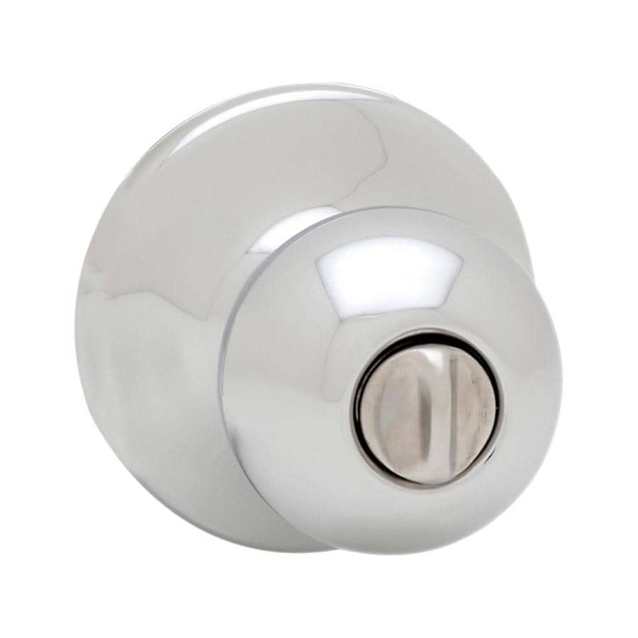 Kwikset Polo Polished Chrome Privacy Door Knob Single Pack at