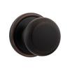 Kwikset Signature Hancock Venetian Bronze Passage Door Knob Single Pack ...