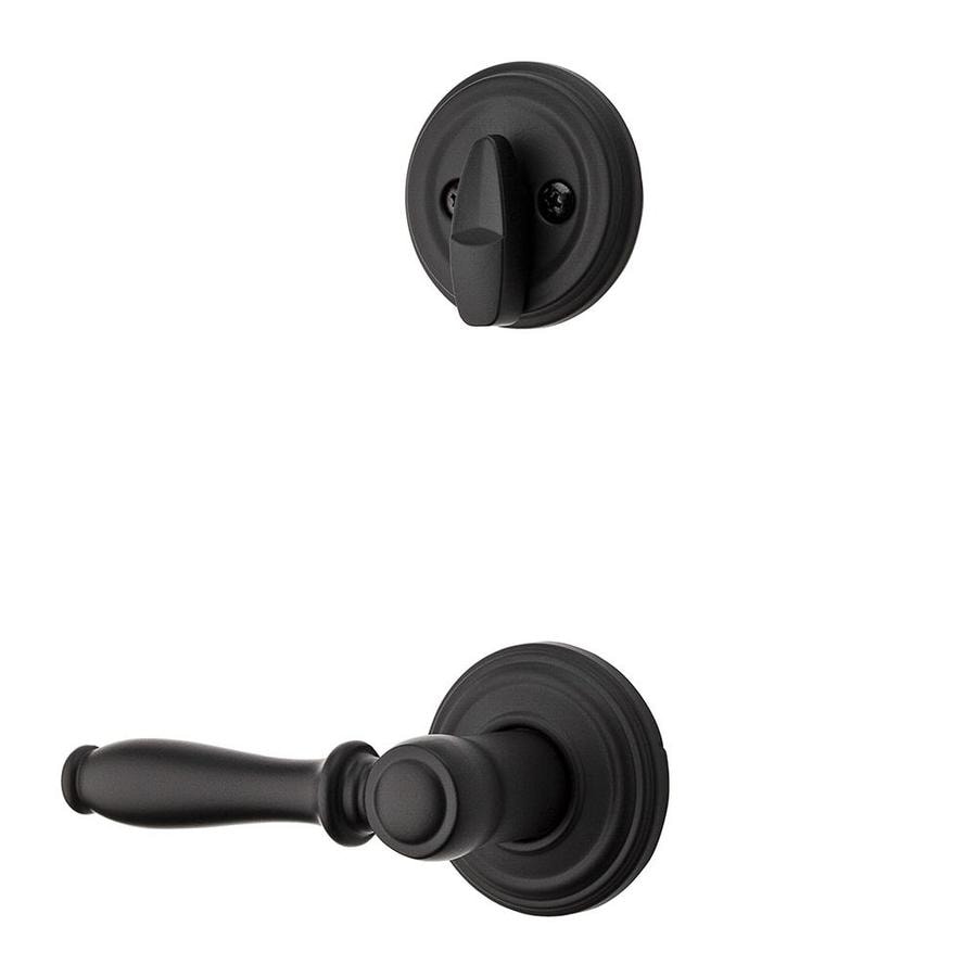 Kwikset Signature Ashfield Iron Black SingleCylinder Deadbolt Entry