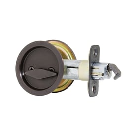 UPC 042049940251 product image for Kwikset 2-1/8-in Bronze Privacy Pocket Door Pull | upcitemdb.com