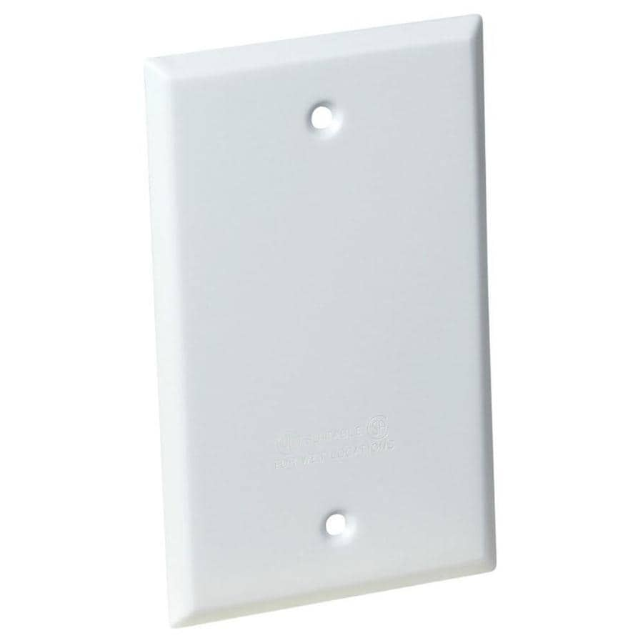 Reddot Gang Rectangle Metal Weatherproof Electrical Box Cover At Lowes Com