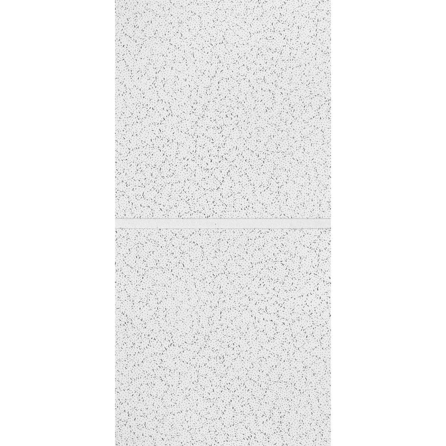 Armstrong 9767 10-Pack Scored Contractor Ceiling Tile Panel (Common: 24-in x 48-in; Actual 23.719-in x 47.719-in)
