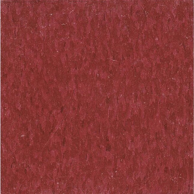 Armstrong Flooring Imperial Texture 45-Piece 12-in x 12-in Pomegranate Red Commercial VCT Tile Armstrong Flooring Imperial Texture 45-Piece 12-in x 12-in Pomegranate Red Commercial VCT Tile
