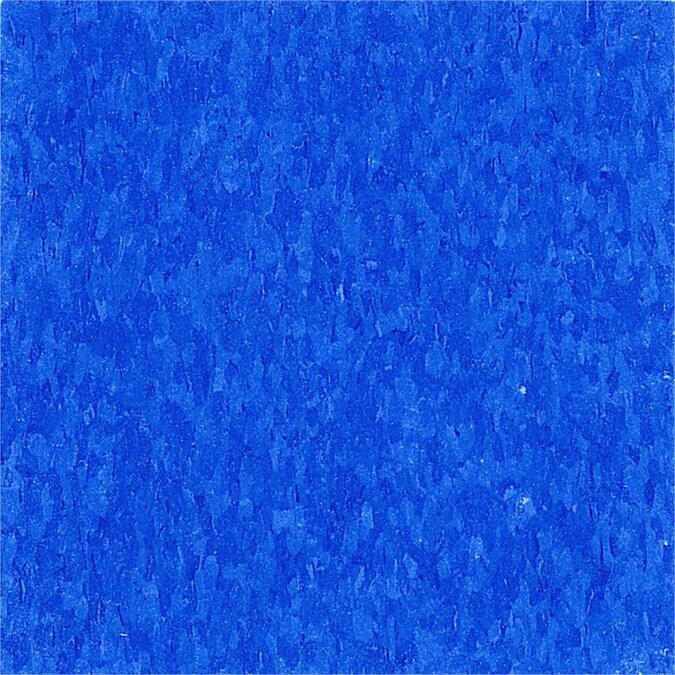 Armstrong Flooring Imperial Texture 45-Piece 12-in x 12-in Marina Blue