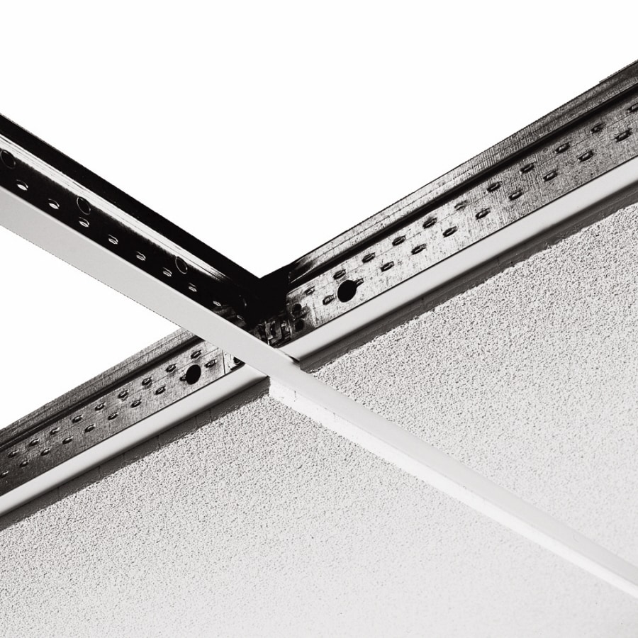 Armstrong Suprafine ML 9/16-in Exposed Tee System White Ceiling