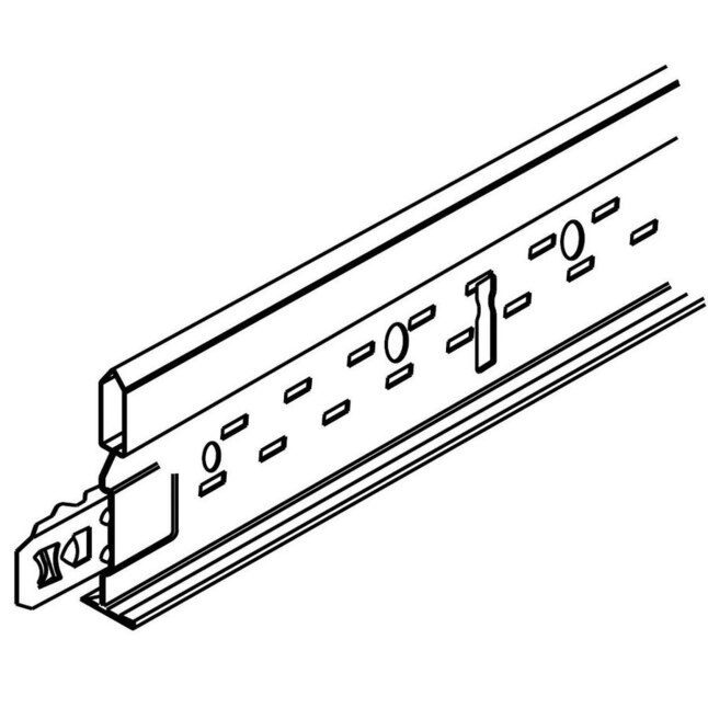 Armstrong Ceilings Suprafine 60-Pack 47.44-in Galvanized Steel Ceiling Grid Cross Tee Armstrong Ceilings Suprafine 60-Pack 47.44-in Galvanized Steel Ceiling Grid Cross Tee