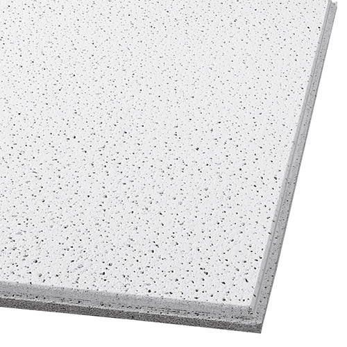 Armstrong Ceilings Common 24 In X 24 In Actual 23 704 In X 23 704 In Fine Fissured Contractor 16 Pack White Fissured 15 16 In Drop Acoustic Panel